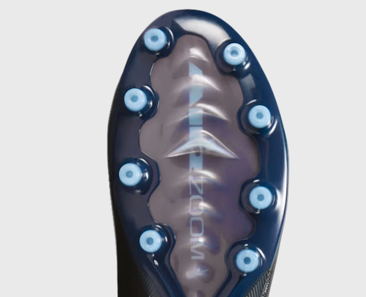 Artificial Grass outsole viewed from below — densely packed short rubber studs for 3G–4G turf